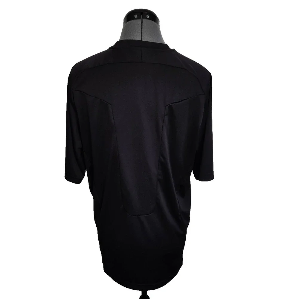 Adidas Run Icon‎ Climalite Black Stripped T-Shirt Size M